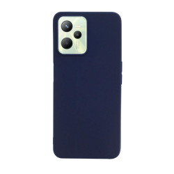 Etui Jelly Case na telefon Realme C35 RMX3511 / Narzo 50A Prime RMX3516 granatowe MATT