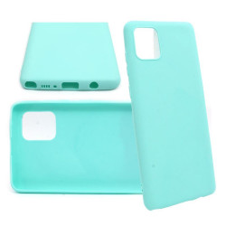Etui Jelly Case na telefon Samsung Galaxy Note 10 Lite N770 miętowe MATT