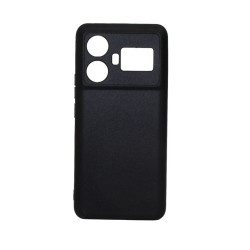 Etui Jelly Case na telefon Realme GT5 5G czarne MATT