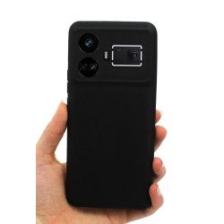 Etui Jelly Case na telefon Realme GT5 5G czarne MATT