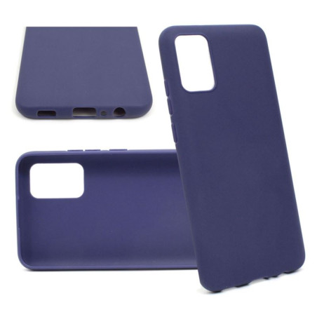 Etui Jelly Case na telefon Samsung Galaxy A02s A025 granatowe MATT