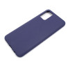 Etui Jelly Case na telefon Samsung Galaxy A02s A025 granatowe MATT
