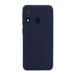 Etui Jelly Case na telefon Samsung Galaxy A20e A202 granatowe MATT