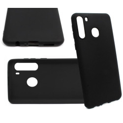 Etui Jelly Case na telefon Samsung Galaxy A21 A215 czarne MATT
