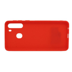 Etui Jelly Case na telefon Samsung Galaxy A21 A215 czerwone MATT