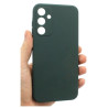 Etui Jelly Case na telefon Samsung Galaxy A25 5G zielone matowe