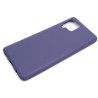Etui Jelly Case na telefon Samsung Galaxy A42 5G 2020 A426 granatowe MATT