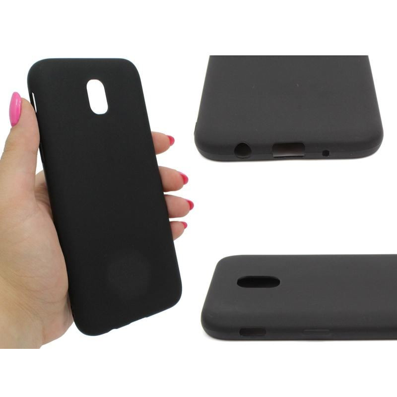 Etui Jelly Case na telefon Samsung Galaxy J5 2017 J530 czarne MATT