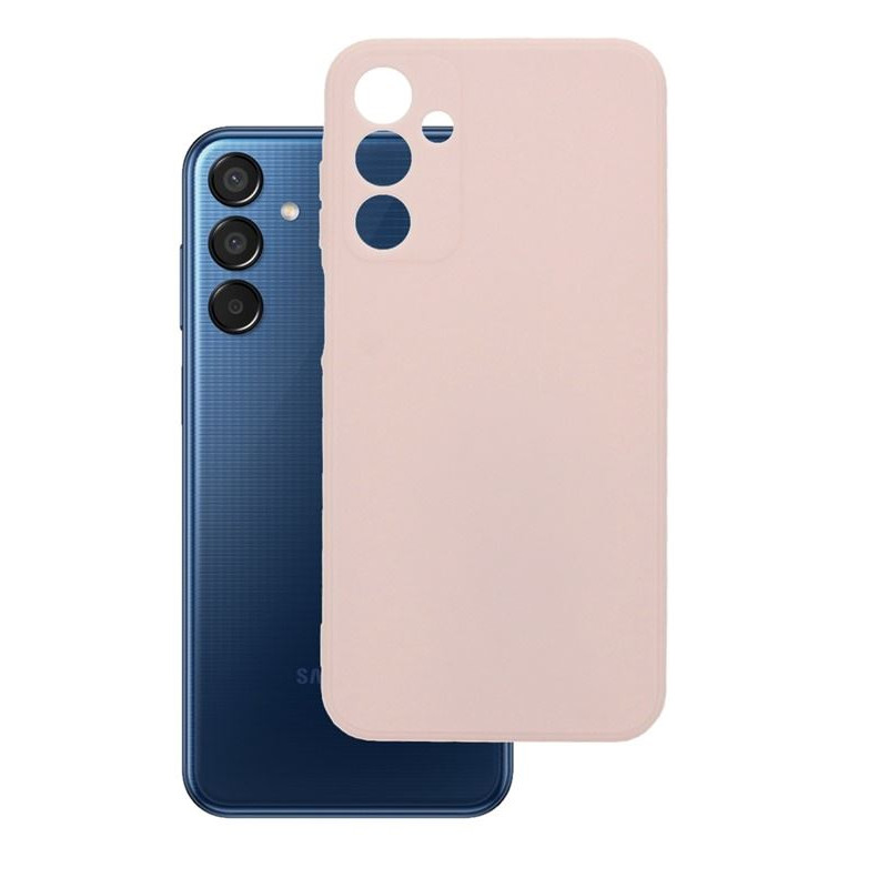 Etui Jelly Case na telefon Samsung Galaxy M15 5G M156 / A15 4G A155 / A15 5G A156 jasnoróżowe MATT