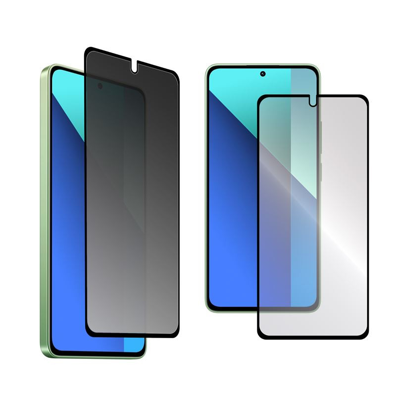 9H SZKŁO hartowane na telefon Xiaomi Redmi Note 13 4G / 5G / POCO X6 Pro 5G / F6 5G / Redmi K70e 5G FULL PRIVACY