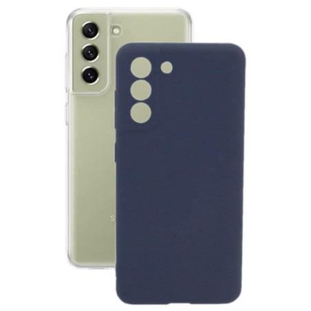 Etui Jelly Case na telefon Samsung Galaxy S21 FE 5G G990 granatowe MATT