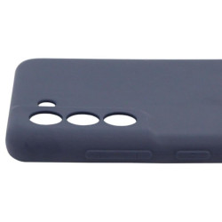 Etui Jelly Case na telefon Samsung Galaxy S21 FE 5G G990 granatowe MATT