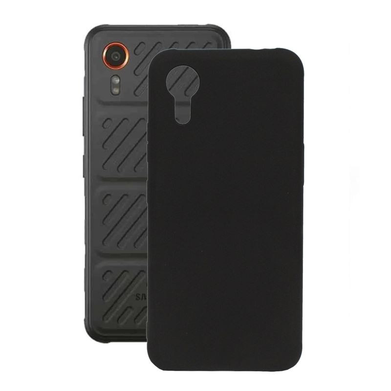Etui Jelly Case na telefon Samsung Galaxy XCover 7 5G czarne matowe