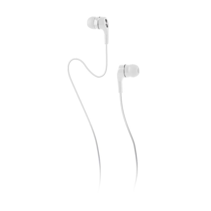 Słuchawki 3,5 mm douszne MAXLIFE MXEP-01 białe
