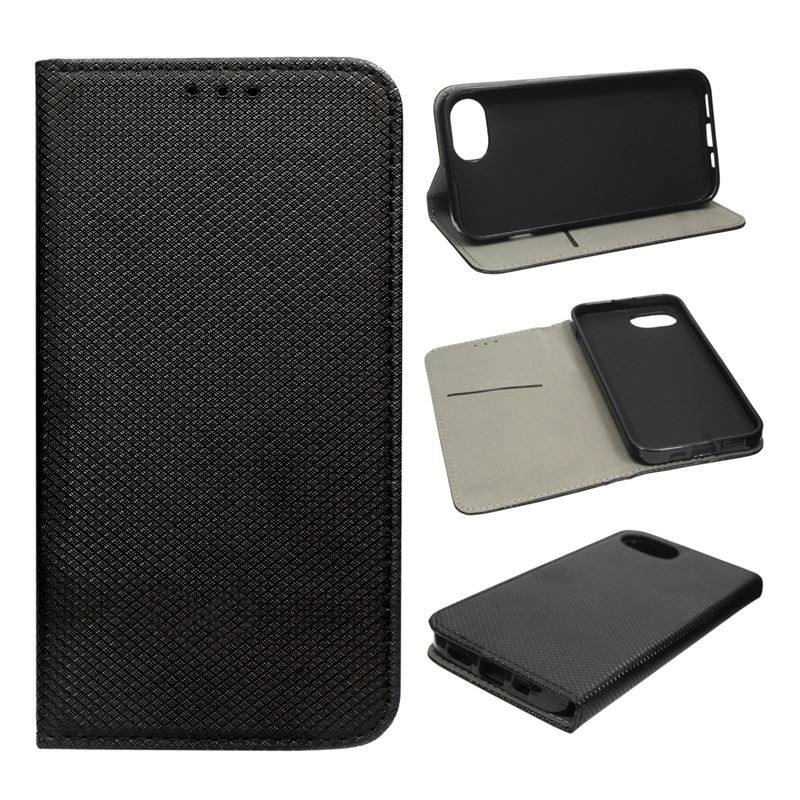 Etui Smart Magnet na telefon Apple iPhone 16e A3409 / 17e A3634 czarne