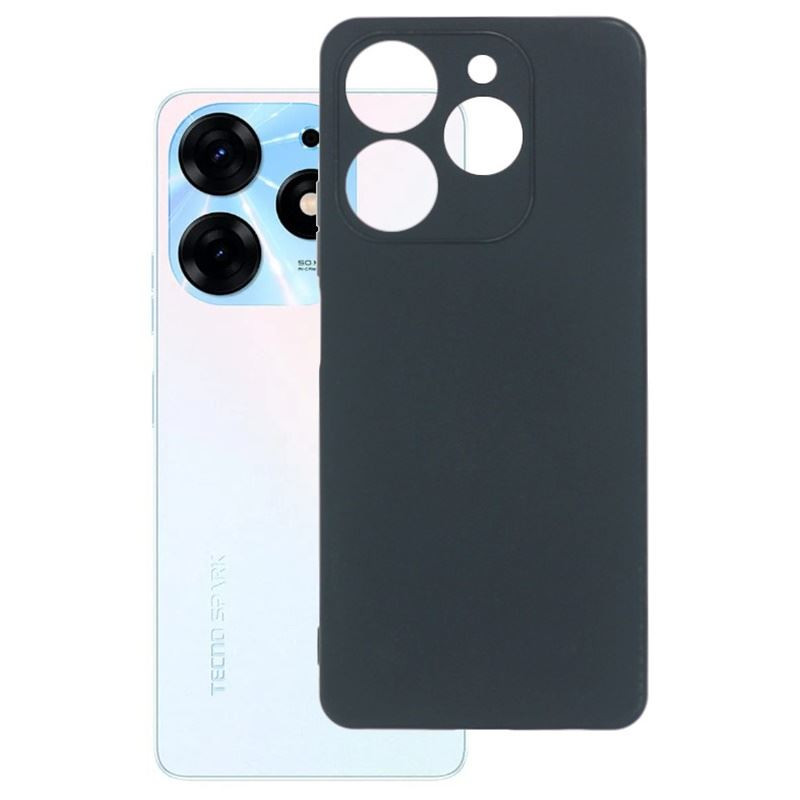 Etui Jelly Case na telefon Tecno Spark 10 Pro KI7 czarne MATT