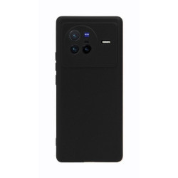 Etui Jelly Case na telefon Vivo X80 czarne matowe