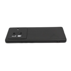 Etui Jelly Case na telefon Vivo X80 czarne matowe