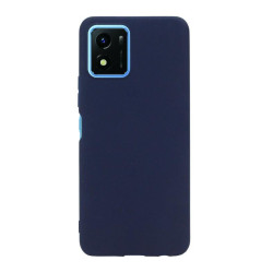 Etui Jelly Case na telefon Vivo Y01 V2118 / Y15A / Y15S granatowe MATT