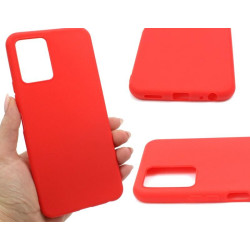 Etui Jelly Case na telefon Vivo Y21 2021 / Y21s / Y33s czerwone MATT