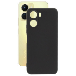 Etui Jelly Case na telefon Vivo Y16 4G V2214 / Y02s czarne MATT