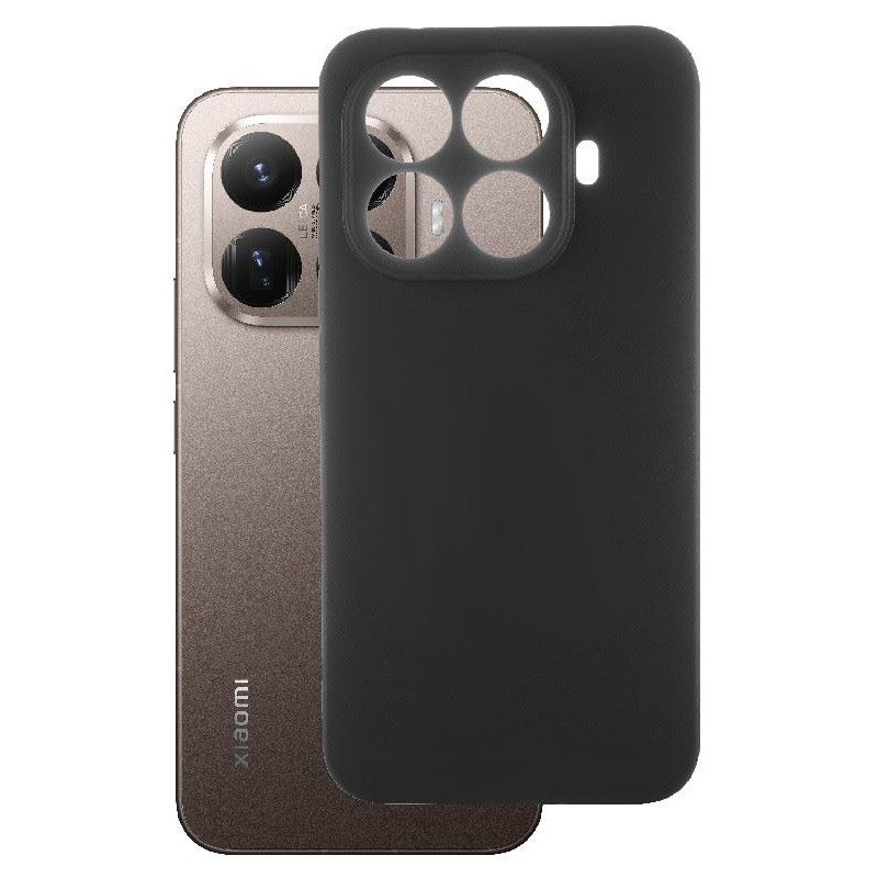 Etui Jelly Case na telefon Xiaomi 15T Pro 5G czarne matowe