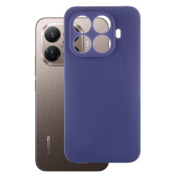 Etui Jelly Case na telefon Xiaomi 15T Pro 5G 2506BPN68G granatowe MATT