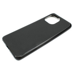 Etui Jelly Case na telefon Xiaomi Mi 11 5G czarne matowe
