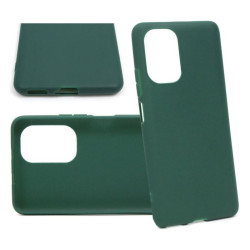 Etui Jelly Case na telefon Xiaomi Mi 11i 5G / Poco F3 5G zielone MATT