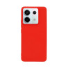 Etui Jelly Case na telefon Xiaomi Redmi Note 13 Pro 5G 2312DRA50G / POCO X6 5G 23122PCD1G czerwone MATT