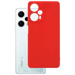 Etui Jelly Case na telefon Xiaomi POCO F5 5G czerwone MATT