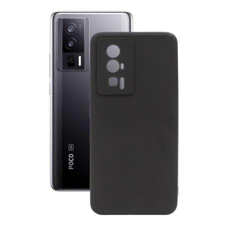 Etui Jelly Case na telefon Xiaomi POCO F5 Pro 5G czarne matowe