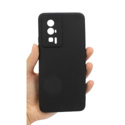 Etui Jelly Case na telefon Xiaomi POCO F5 Pro 5G czarne matowe