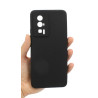 Etui Jelly Case na telefon Xiaomi POCO F5 Pro 5G czarne matowe