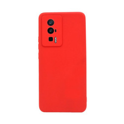 Etui Jelly Case na telefon Xiaomi POCO F5 Pro 5G czerwone MATT
