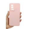 Etui Jelly Case na telefon Xiaomi POCO F5 Pro 5G jasnoróżowe matowe