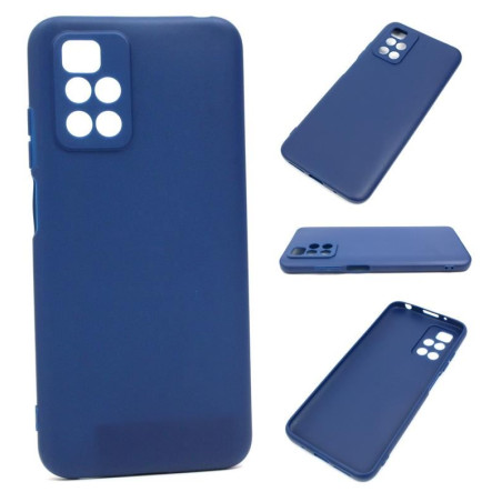 Etui Jelly Case na telefon Xiaomi Redmi 10 21061119DG / Note 11 4G 2201117TY granatowe MATT