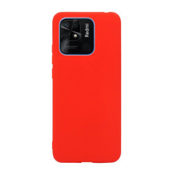 Etui Jelly Case na telefon Xiaomi Redmi 10C 220333QAG czerwone MATT