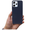 Etui Jelly Case na telefon Xiaomi Redmi 12 4G 23053RN02A granatowe MATT