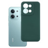 Etui Jelly Case na telefon Xiaomi Redmi 15C 4G 25078RA3EE / Redmi 15C 5G 2508CRN2BE / POCO C85 4G 25078PC3EE zielone MATT