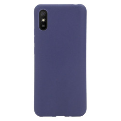 Etui Jelly Case na telefon Xiaomi Redmi 9A 9AT 9i granatowe MATT