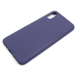 Etui Jelly Case na telefon Xiaomi Redmi 9A 9AT 9i granatowe MATT