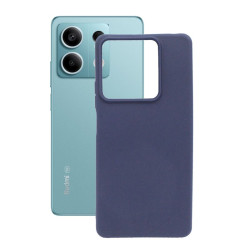 Etui Jelly Case na telefon Xiaomi Redmi Note 13 5G 2312DRAABG granatowe MATT