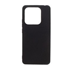 Etui Jelly Case na telefon Xiaomi Redmi Note 14 5G czarne matowe