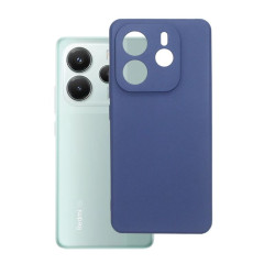 Etui Jelly Case na telefon Xiaomi Redmi Note 14 5G 24094RAD4G granatowe MATT
