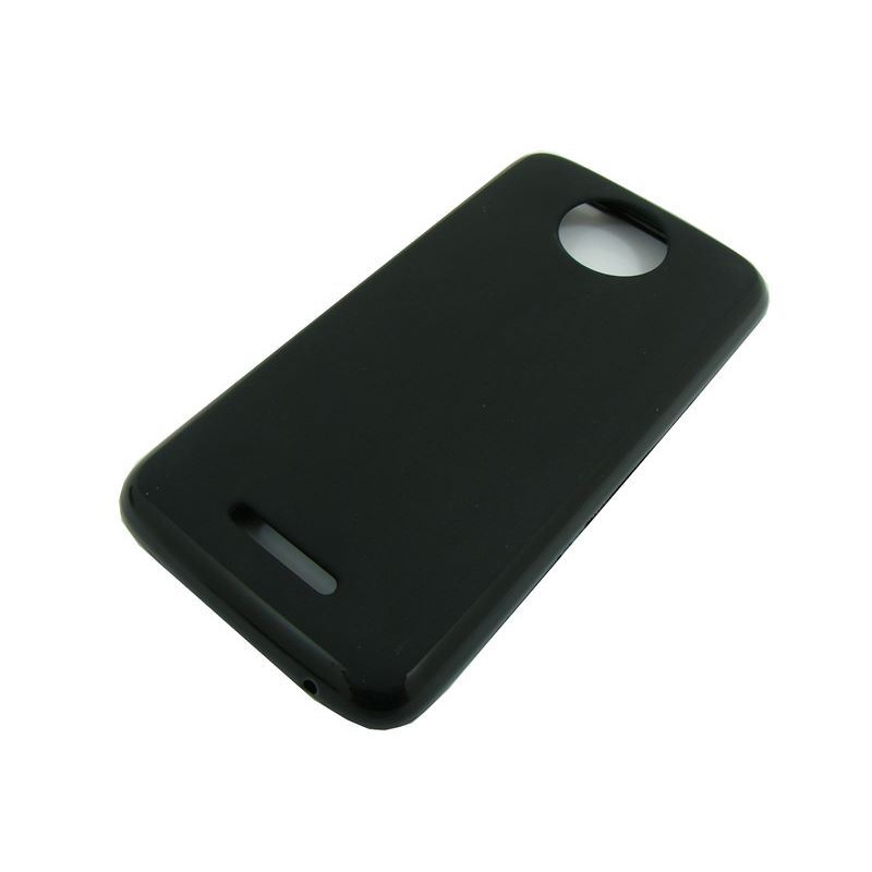 Etui Jelly Case na telefon motorola moto c+ XT1723 czarne MATT