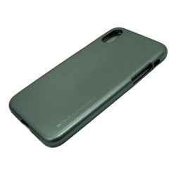 Etui Futerał Mercury i-JELLY METAL na telefon Apple iPhone X A1865 / Xs A1920 szare
