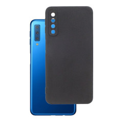 Etui Jelly Case na telefon Samsung Galaxy A7 2018 A750 czarne MATT