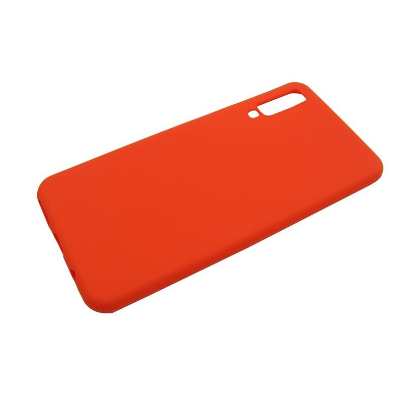 Etui Jelly Case na telefon Samsung Galaxy A7 2018 A750 czerwone MATT