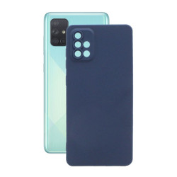 Etui Jelly Case na telefon Samsung Galaxy A71 A715 granatowe MATT